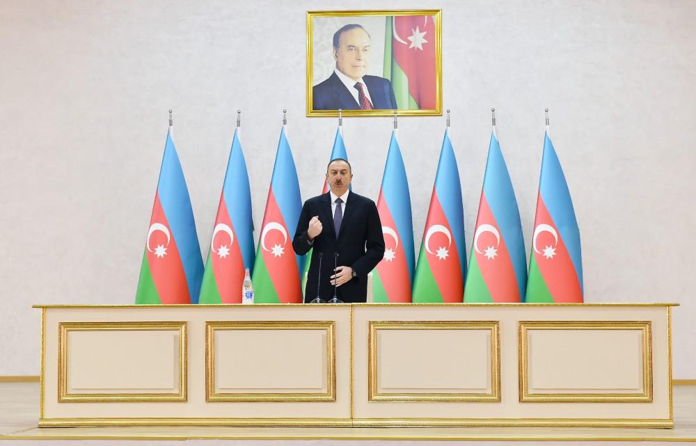 Prezident İlham Əliyev: Dünya da bilir ki, Azərbaycan Ordusu güclü ordular sırasındadır