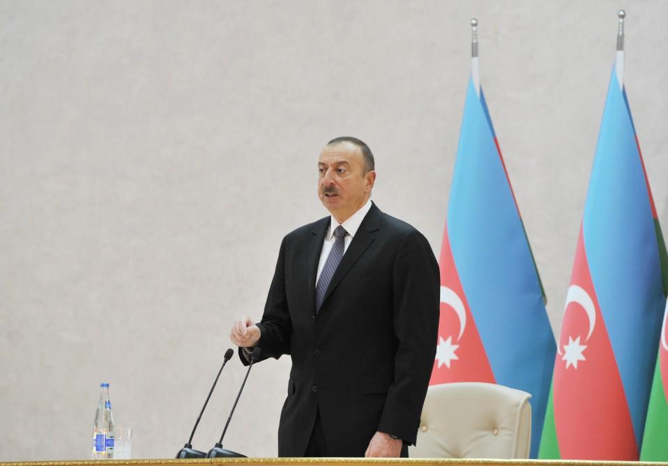 Президент Ильхам Алиев: Армения вынуждена признать свое горькое поражение