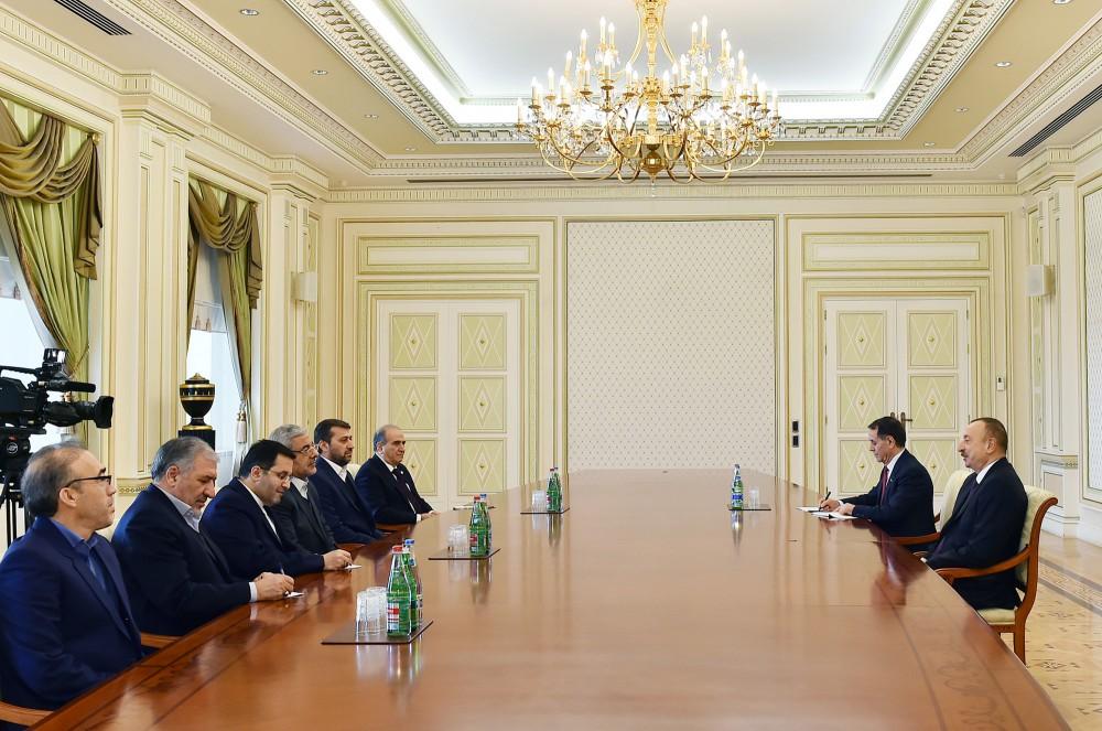 Prezident İlham Əliyev İranın Qərbi Azərbaycan vilayətinin valisini qəbul edib (YENİLƏNİB) (FOTO)