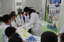 Uşaqlar üçün növbəti ekoloji laboratoriya təlimi təşkil olunub  (FOTO)