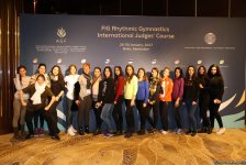 В Баку стартовали Международные судейские курсы FIG по художественной гимнастике (ФОТО)