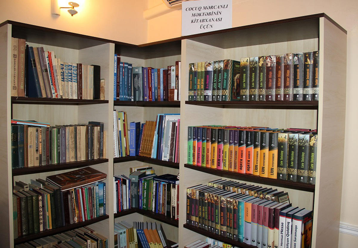 Cocuq Mərcanlı məktəbinin kitabxanasını Bilik Fondu təmin edəcək  (FOTO)