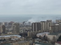 Пожар на «Советской» в Баку потушен (ФОТО/ВИДЕО) (Обновлено)