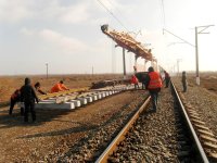 В Азербайджане стартовал ремонт еще одного участка ж/д Баку-Беюк Кесик (ФОТО)