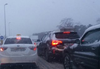 Дорожная полиция Азербайджана обратилась к водителям в связи с возможным ухудшением погоды