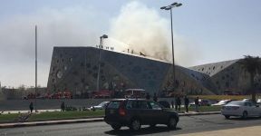Küveytdə opera binası yanır (FOTO/VİDEO)