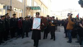 В Баку прощаются с шехидом Чингизом Гурбановым (ФОТО)