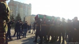 В Баку прощаются с шехидом Чингизом Гурбановым (ФОТО)
