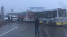 Konya'da zincirleme kaza: 40 araç birbirine girdi