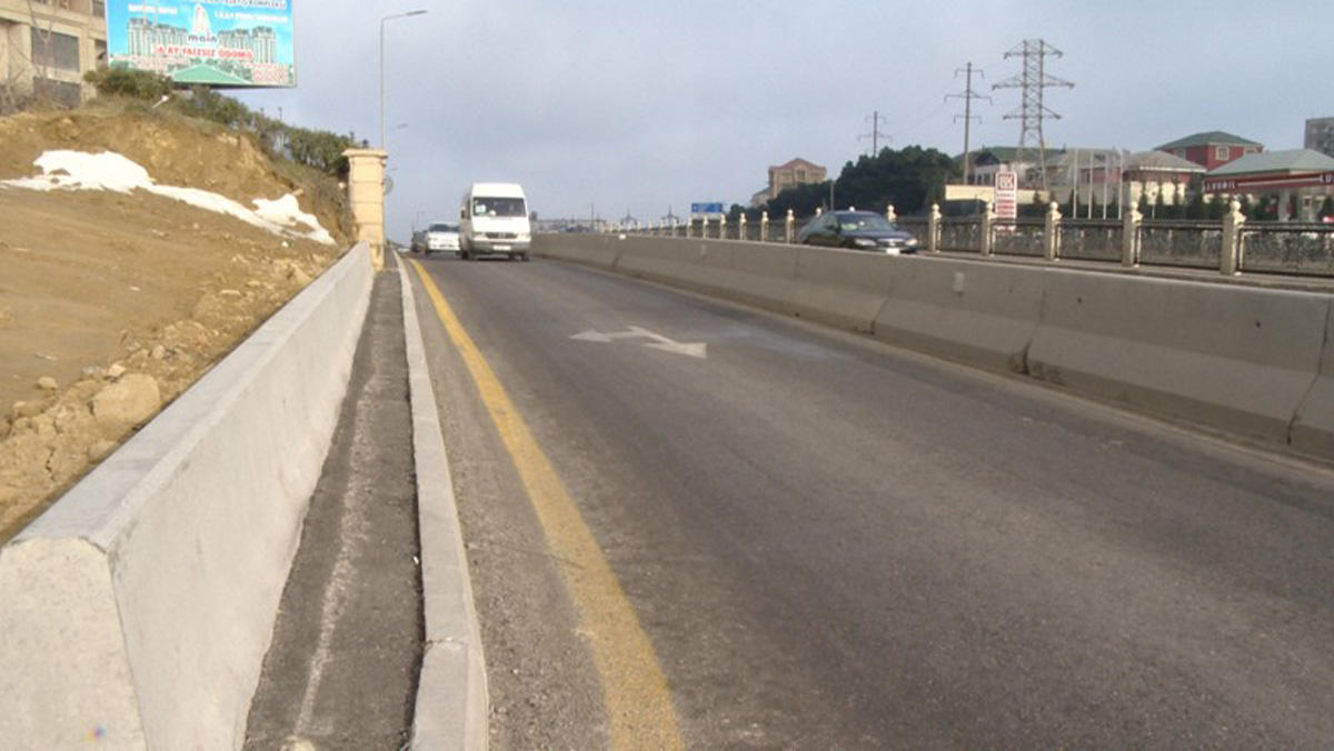 Изменено движение автотранспорта на «Шамахинке» в Баку (ФОТО, ВИДЕО)
