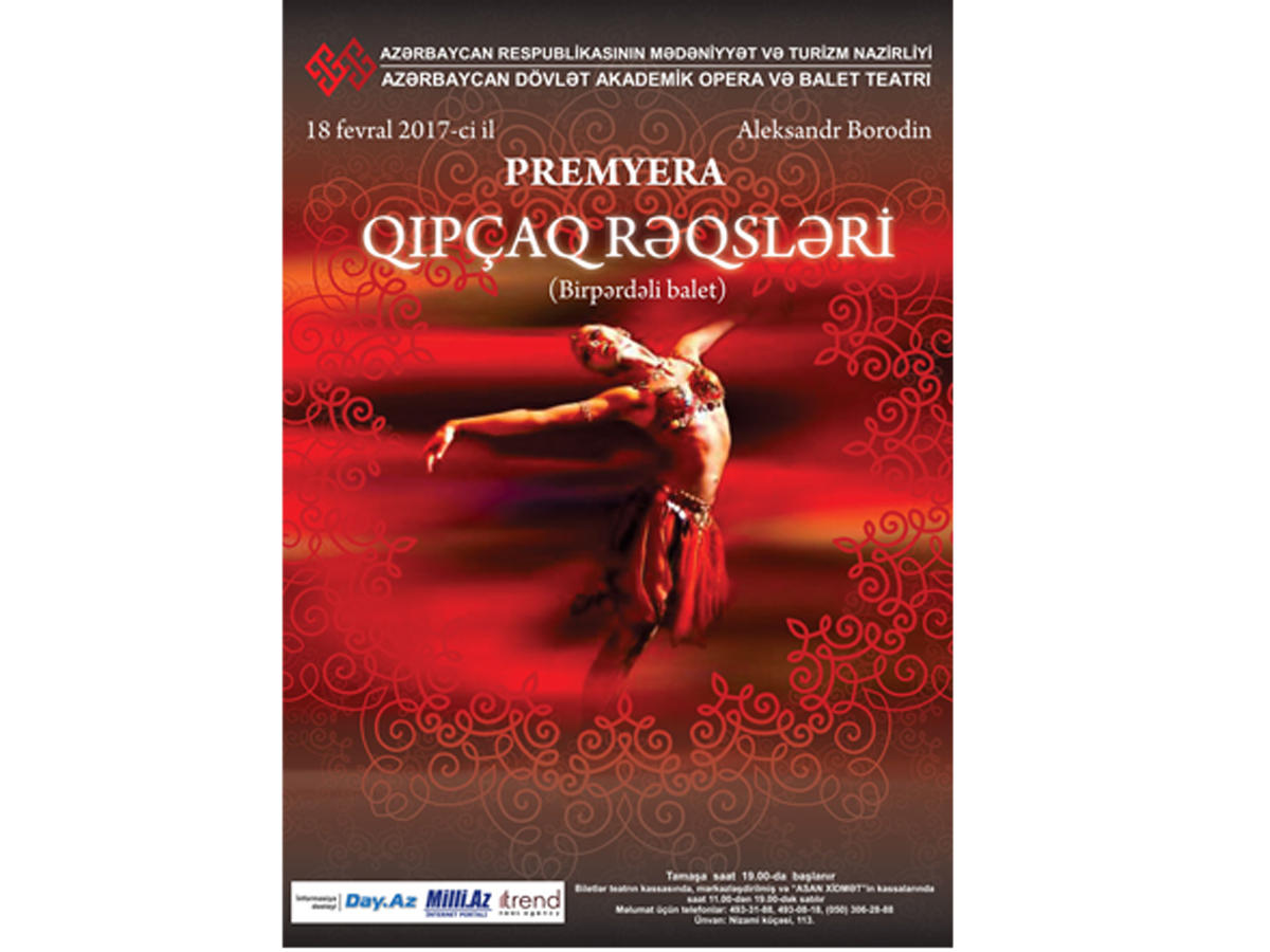 Opera və Balet Teatrında "Qıpçaq rəqsləri"nin premyerası keçiriləcək