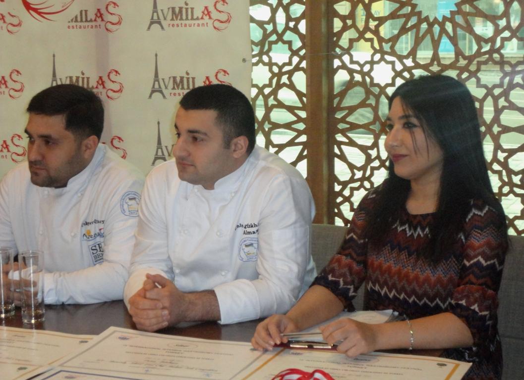 Четыре золотые медали: успех азербайджанских кулинаров (ФОТО)