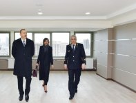 Президент Ильхам Алиев и его супруга ознакомились с условиями, созданными на Бакинском железнодорожном вокзале после реконструкции (ФОТО)