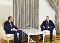 Ilham Aliyev receives Georgian FM (PHOTO)