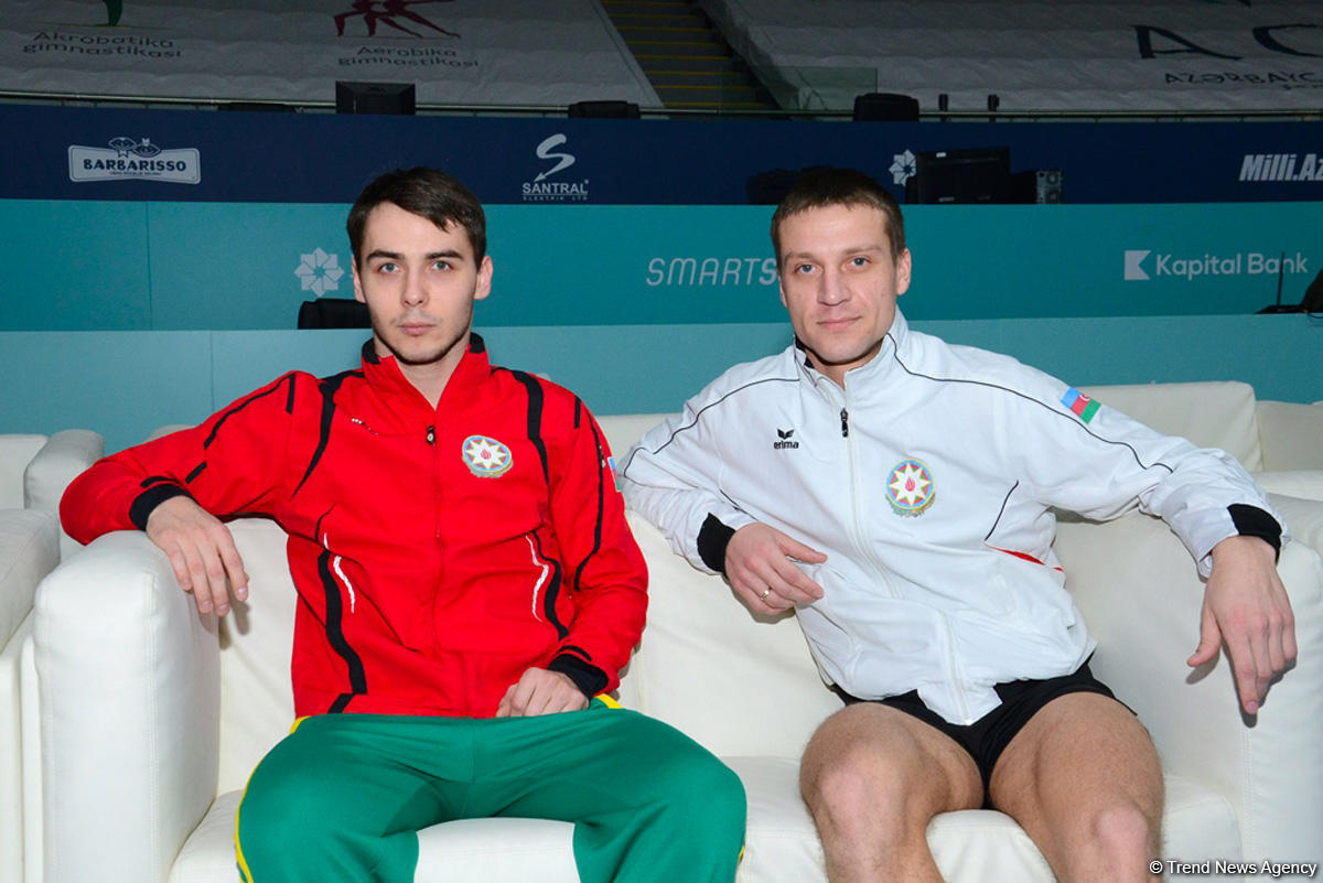 Azerbaijani gymnasts ready to do their best at Baku World Cup  (PHOTO)