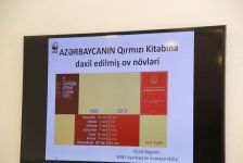 "Məsuliyyətli ovçuluq - biomüxtəlifliyin keşiyində" layihəsi çərçivəsində seminar keçirilib (FOTO)