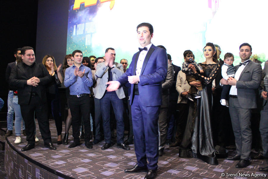 Мурад Дадашов с успехом презентовал первый комедийный фильм "Праздничный вечер" (ФОТО)