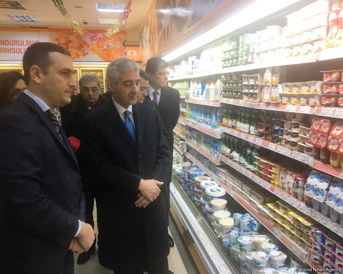 Али Ахмедов: Рост цен в супермаркетах Баку не достигает особо ощутимого и беспокоящего уровня (ФОТО)