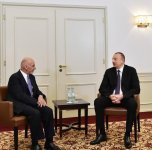Ilham Aliyev meets Afghan president in Munich