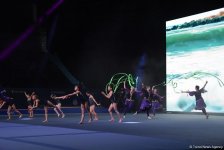 Batut gimnastikası və tamblinq üzrə Dünya kubokunun açılış mərasimi keçirilib (FOTO)