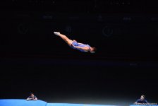 Azərbaycan gimnastı batut gimnastikası üzrə Dünya kubokunun finalına çıxıb (FOTO)