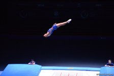Azərbaycan gimnastı batut gimnastikası üzrə Dünya kubokunun finalına çıxıb (FOTO)