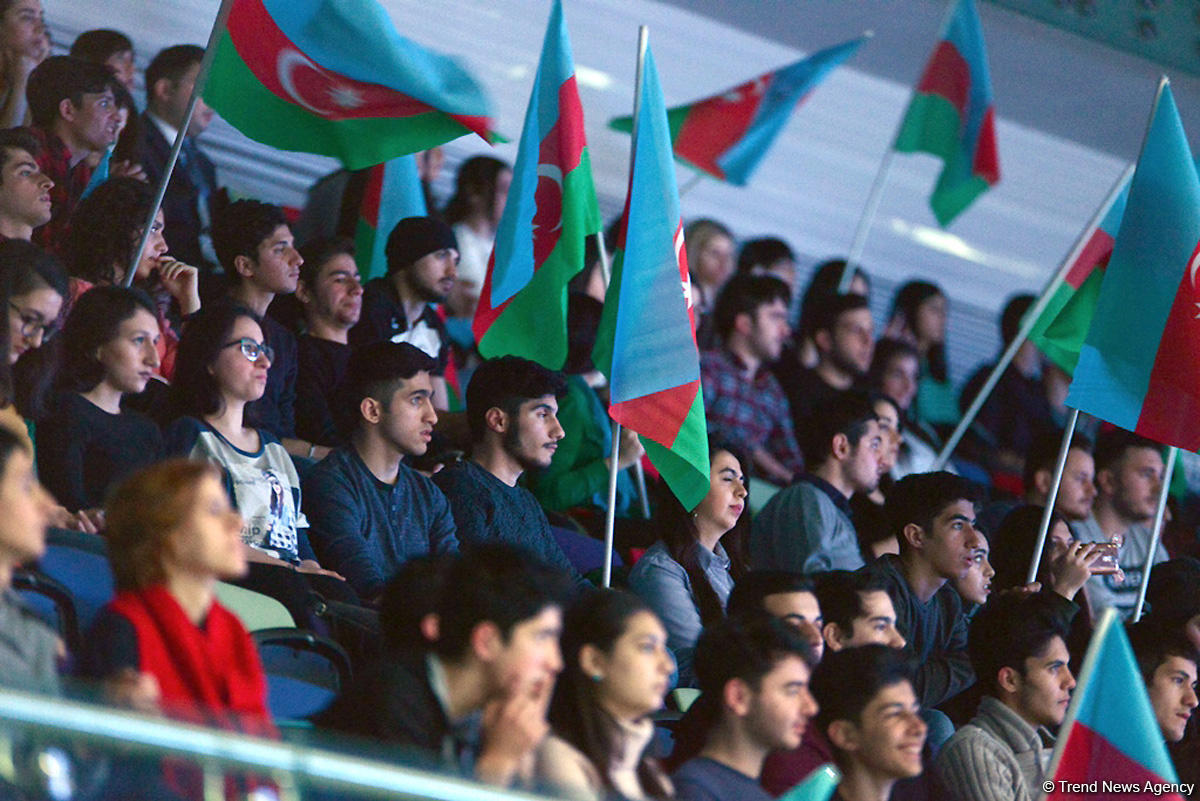 Fans pleased with gymnastics competitions in Azerbaijan