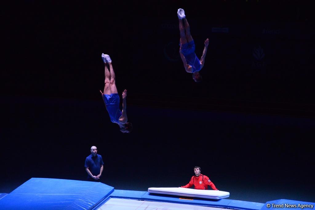 Azerbaijani trampoline gymnast advances to World Cup final (PHOTO)