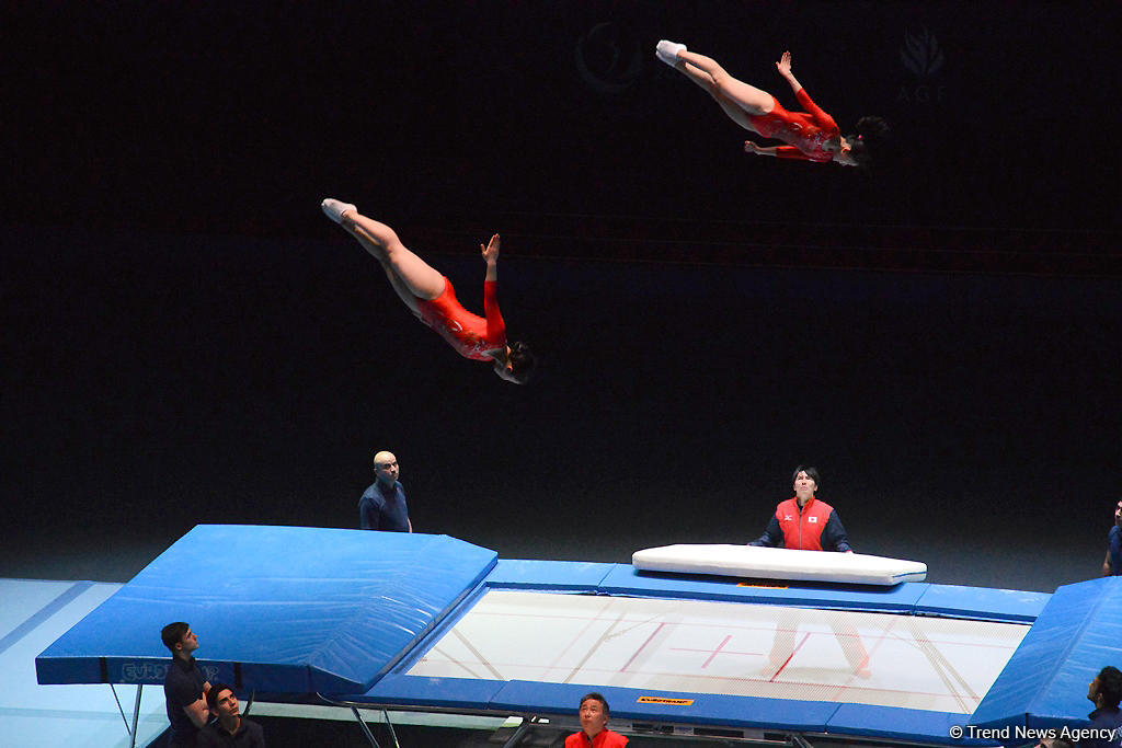 Баку организовал очередное гимнастическое шоу (ФОТО)