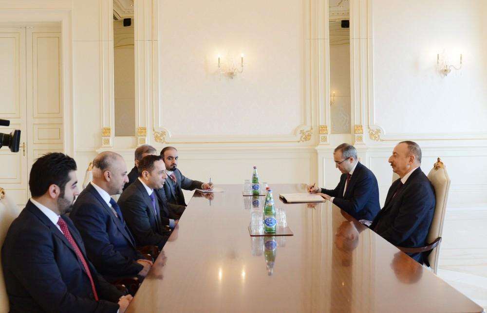 Президент Ильхам Алиев принял министра образования Катара   (ФОТО)