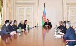 Президент Ильхам Алиев: Мехрибан Алиева долгие годы играет важную и активную роль в общественно-политической жизни страны, нашей культурной жизни (версия 5) (ФОТО)