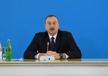 Ilham Aliyev: SGC – issue of energy security and energy security is national security of countries (PHOTO)