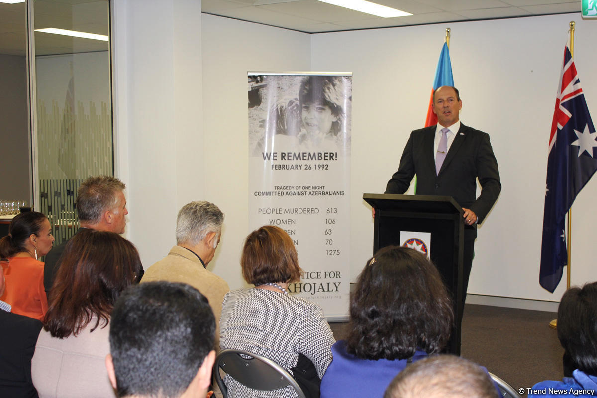 В Австралии отметили 25-ю годовщину Ходжалинского геноцида (ФОТО)