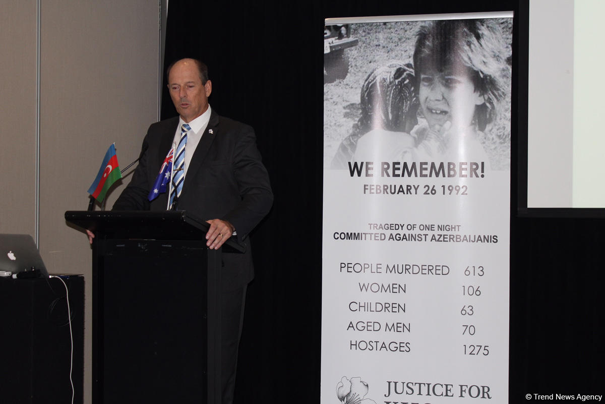 Avstraliyanın Melburn şəhərində Xocalı soyqırımı qurbanları anılıb (FOTO)