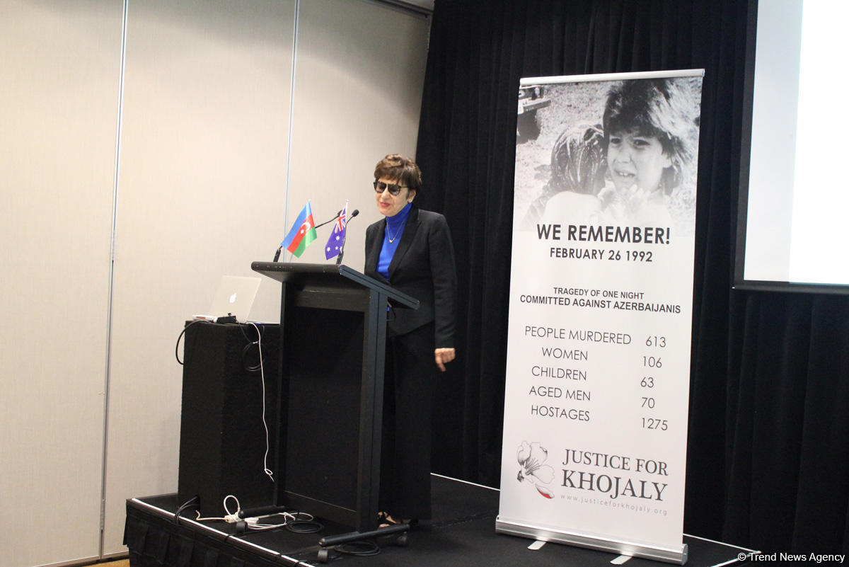В Мельбурне отметили 25-ю годовщину Ходжалинского геноцида (ФОТО)