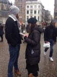 Amsterdamda Xocalı soyqırımının 25-ci ildönümü ilə bağlı mitinq keçirilib