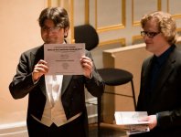 Азербайджанский дирижер стал лауреатом международного конкурса в Гамбурге (ФОТО)