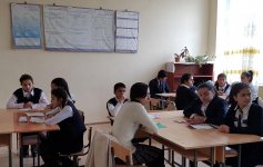 Учащиеся 29 школ северного региона Азербайджана приняли участие в Олимпиаде по русскому языку (ФОТО)