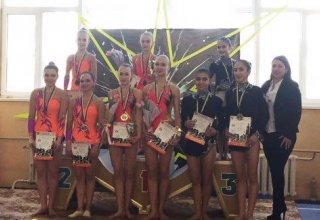 Azərbaycan akrobatları Ukraynadan medallarla qayıdıblar