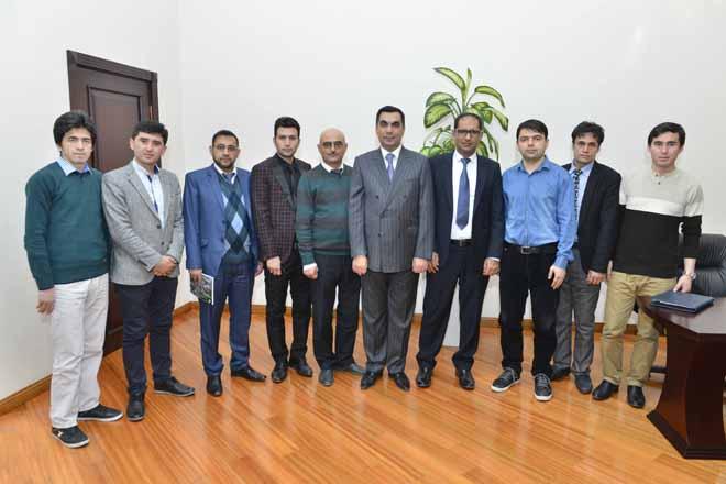 Representatives of Afghan university at BHOS