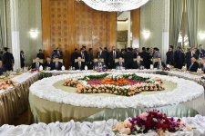 Ilham Aliyev attended dinner party hosted by Pakistani head of state (PHOTO)