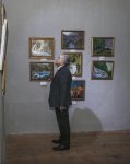 В Баку открылась выставка Бориса Щетинкина "Несовременный взгляд" (ФОТО)