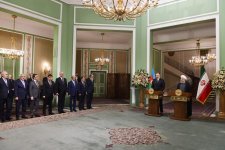 Президент Ильхам Алиев: Выражаю благодарность Ирану за позицию по урегулированию нагорно-карабахского конфликта