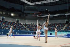 Training session held for FIG World Cup in Baku (PHOTO)