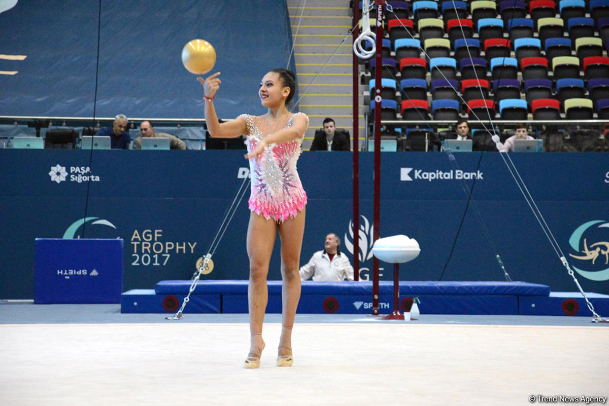 Bakıda idman gimnastikası üzrə Dünya kubokunun iştirakçılarının yoxlama məşqi keçirilib (FOTO)