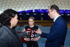 Azərbaycanlı gimnastlar Dünya kubokunda azarkeşlərdən böyük dəstək gözləyir (FOTO)