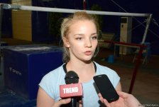 Азербайджанские гимнастки ждут от болельщиков еще большей поддержки (ФОТО)