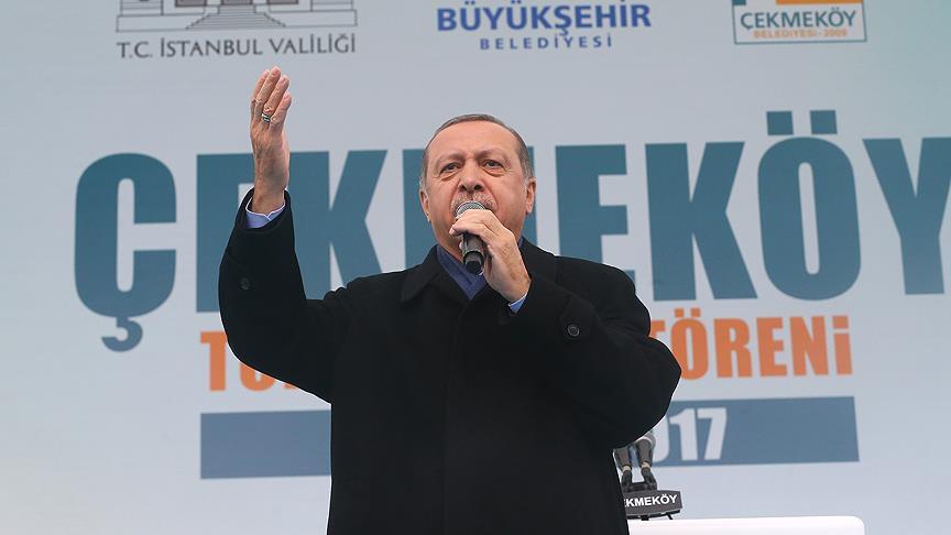 Cumhurbaşkanı Erdoğan: Hiçbir ilimize üvey evlat muamelesi yapmadık