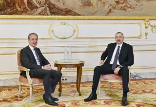 Ilham Aliyev meets CIFAL Group CEO in France (PHOTO)