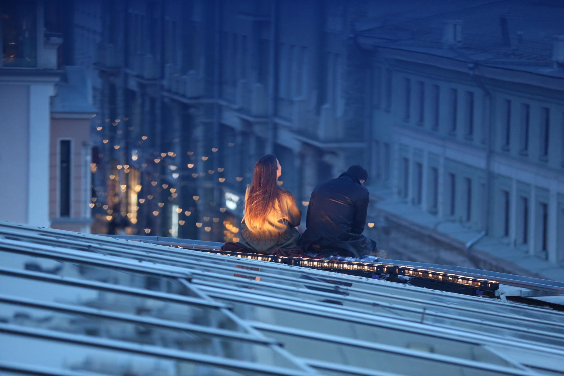 EMIN и А'STUDIO в экстремальных условиях на крыше в центре Москвы (ФОТО/ВИДЕО)